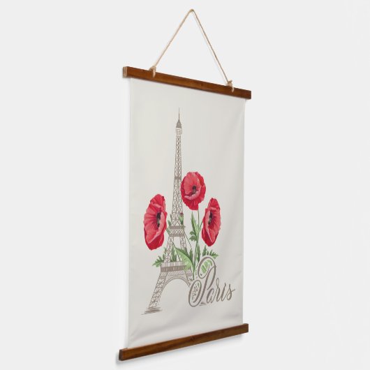 Parijs Frankrijk Hangend Wandkleed (Gebogen)