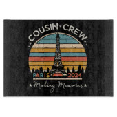 Parijs Frankrijk Herinneringen maken 2024 Snijplank (Voorkant)