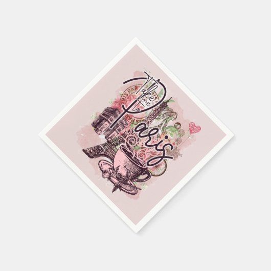  PARIJS FRANKRIJK ICONEN PAPIEREN ONTKOPPELING SERVET (Hoek)