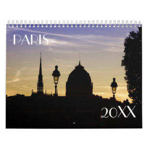 Parijs, Frankrijk Kalender