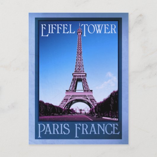 parijs frankrijk  kijk briefkaart (Voorkant)