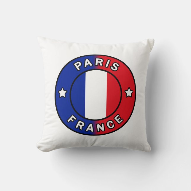 Parijs Frankrijk Kussen (Voorkant)