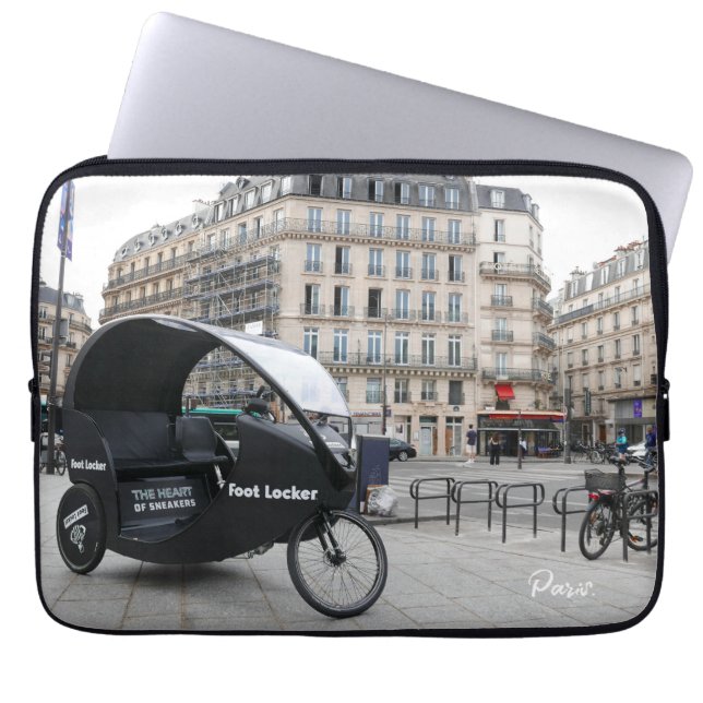 Parijs. Frankrijk. Laptop Sleeve (Voorkant)