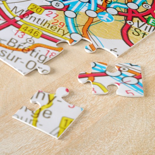 Parijs, Frankrijk Legpuzzel (Zijkant)