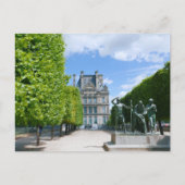 Parijs. Frankrijk. Louvre Briefkaart (Voorkant)