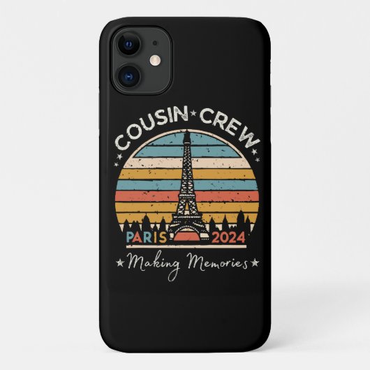 Parijs Frankrijk Maakt Herinneringen 2024 Case-Mate iPhone Case (Achterkant)