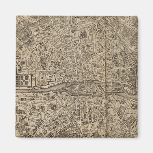 Parijs Frankrijk Magneet (Voorkant)