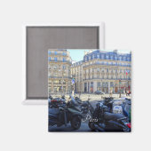 Parijs, Frankrijk Magneet (Voorkant / Achterkant)