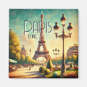 Parijs, Frankrijk Magneet (Voorkant)