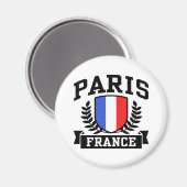 Parijs Frankrijk Magneet (Voorkant / Achterkant)