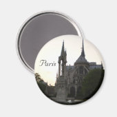 Parijs, Frankrijk Magnet (Voorkant / Achterkant)
