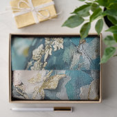 Parijs Frankrijk Mannequin Mode Decoupage Tissuepapier (Geschenk)