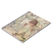 Parijs Frankrijk  meisje Eiffel Notitieboek (Linkerzijde)