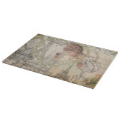 Parijs Frankrijk  meisje Eiffel Snijplank (Hoek)