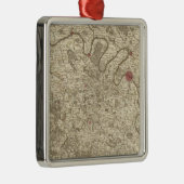 Parijs Frankrijk Metalen Ornament (Rechts)