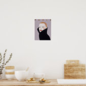 Parijs Frankrijk Mode Vintage Print (Keuken)