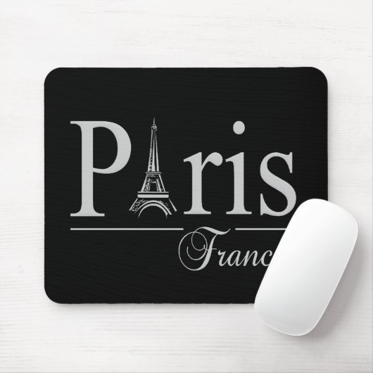 Parijs Frankrijk mousepad Muismat (Met muis)
