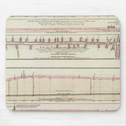 Parijs, Frankrijk Muismat (Voorkant)