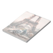 Parijs, Frankrijk notitieblok (Linkerzijde)