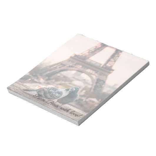 Parijs, Frankrijk notitieblok (Linkerzijde)