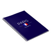 Parijs Frankrijk Notitieboek (Rechterzijde)