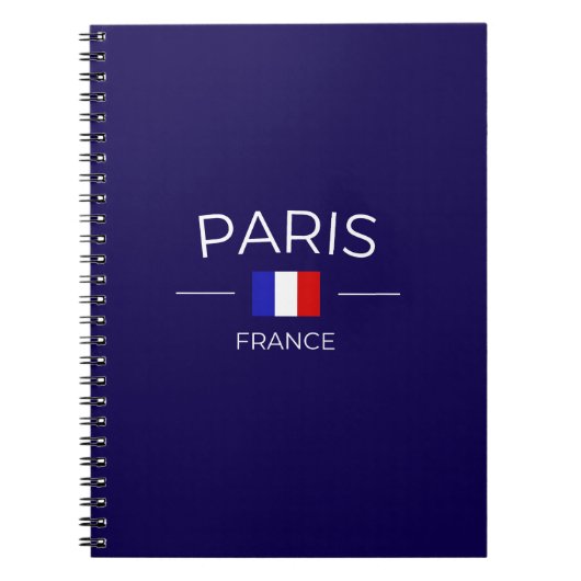 Parijs Frankrijk Notitieboek (Voorkant)