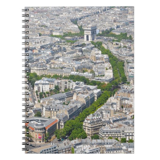 Parijs, Frankrijk Notitieboek (Voorkant)