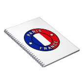 Parijs Frankrijk Notitieboek (Rechterzijde)