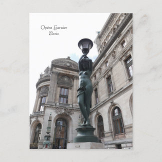 Parijs. Frankrijk. Palais Garnier Briefkaart