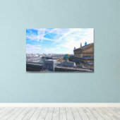 Parijs. Frankrijk. Palais Garnier Canvas Afdruk (Insitu (Houten vloer))