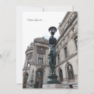 Parijs. Frankrijk. Palais Garnier Kaart