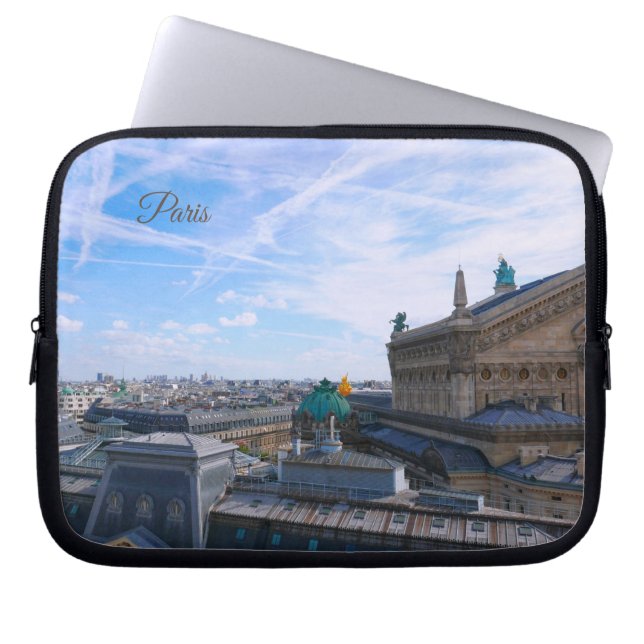 Parijs. Frankrijk. Palais Garnier Laptop Sleeve (Voorkant)