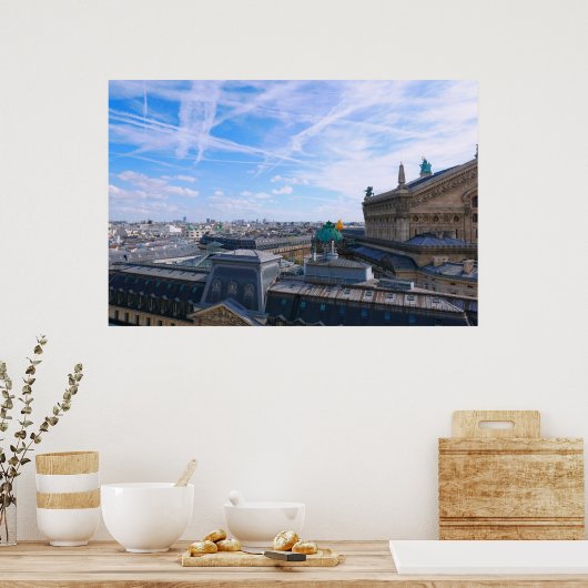 Parijs. Frankrijk. Palais Garnier Poster (Keuken)