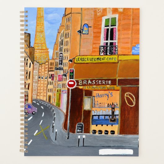 Parijs Frankrijk Planner (Voorkant)