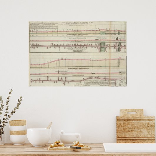 Parijs, Frankrijk Poster (Keuken)