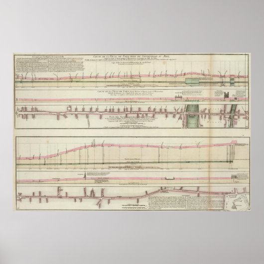 Parijs, Frankrijk Poster (Voorkant)
