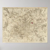 Parijs Frankrijk Poster (Voorkant)