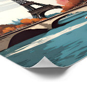 Parijs Frankrijk Poster (Hoek)