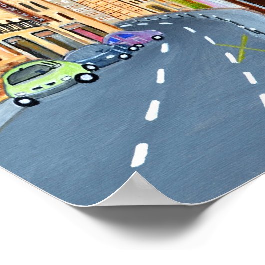 Parijs, Frankrijk Poster (Hoek)