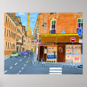 Parijs, Frankrijk Poster (Voorkant)