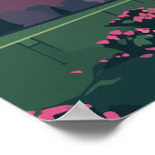 Parijs frankrijk poster voor oldtimers (Hoek)