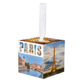 Parijs Frankrijk Reisfoto's Kerstmis Decoratie (Voorkant hoekig)