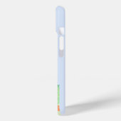 Parijs, Frankrijk, Reiskunst, Preppy, Pastel, Blau Case-Mate iPhone Case (Achterkant / Links)