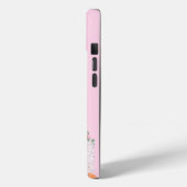 Parijs, Frankrijk, Reiskunst, Preppy, Pastel, Roze Case-Mate iPhone Case (Achterkant / Links)