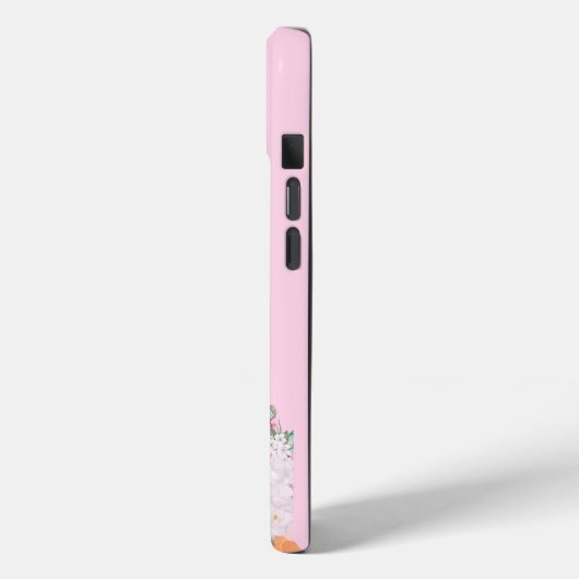 Parijs, Frankrijk, Reiskunst, Preppy, Pastel, Roze Case-Mate iPhone Case (Achterkant / Links)