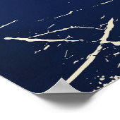 Parijs Frankrijk Reisposter Eiffeltoren Poster (Hoek)