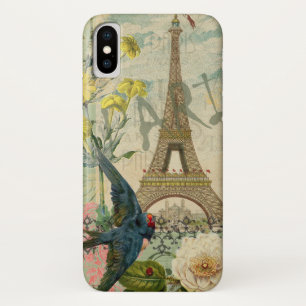 Parijs Frankrijk Reizen Antiek kunstschilderkunst Case-Mate iPhone Case