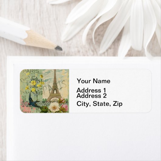 Parijs Frankrijk Reizen Antiek kunstschilderkunst Etiket (Insitu)