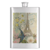 Parijs Frankrijk Reizen  Antiek kunstschilderkunst Flacon (Voorkant)