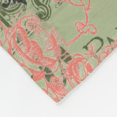 Parijs Frankrijk Reizen  Antiek kunstschilderkunst Fleece Deken (Hoek)